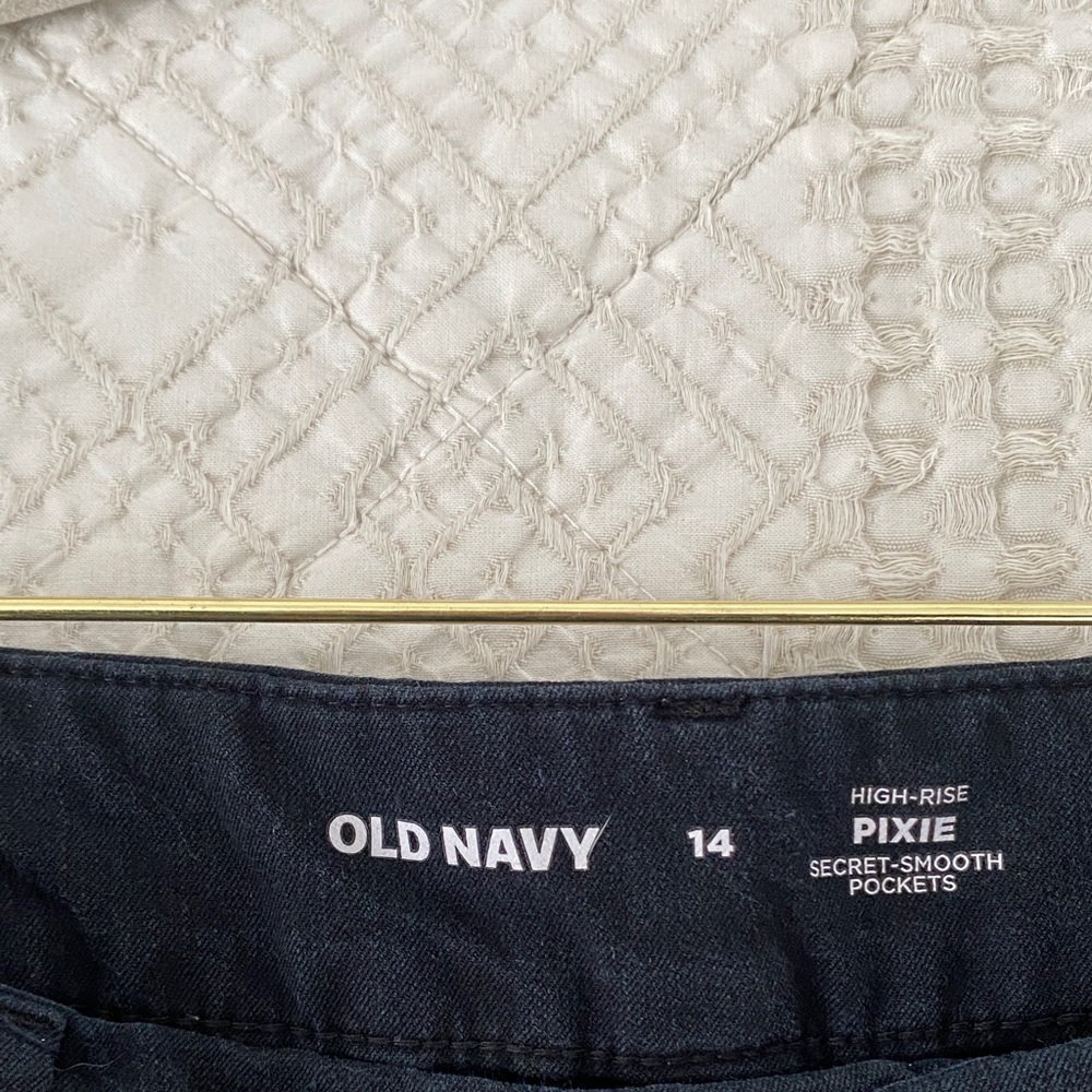 Old Navy Dark Blue Pixie Pants